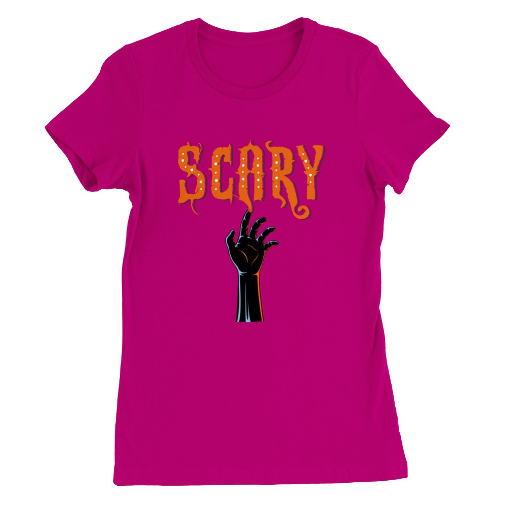 Scary Premium Womens Crewneck T-shirt