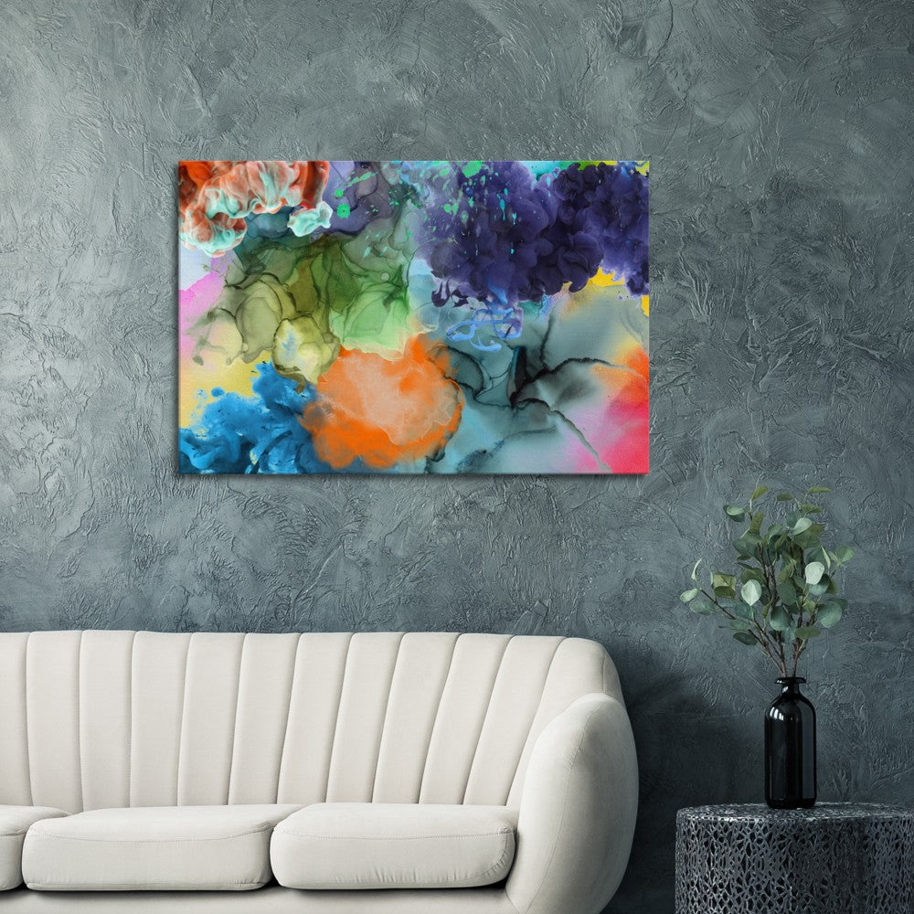 Color magic abstract 24x36 Canvas