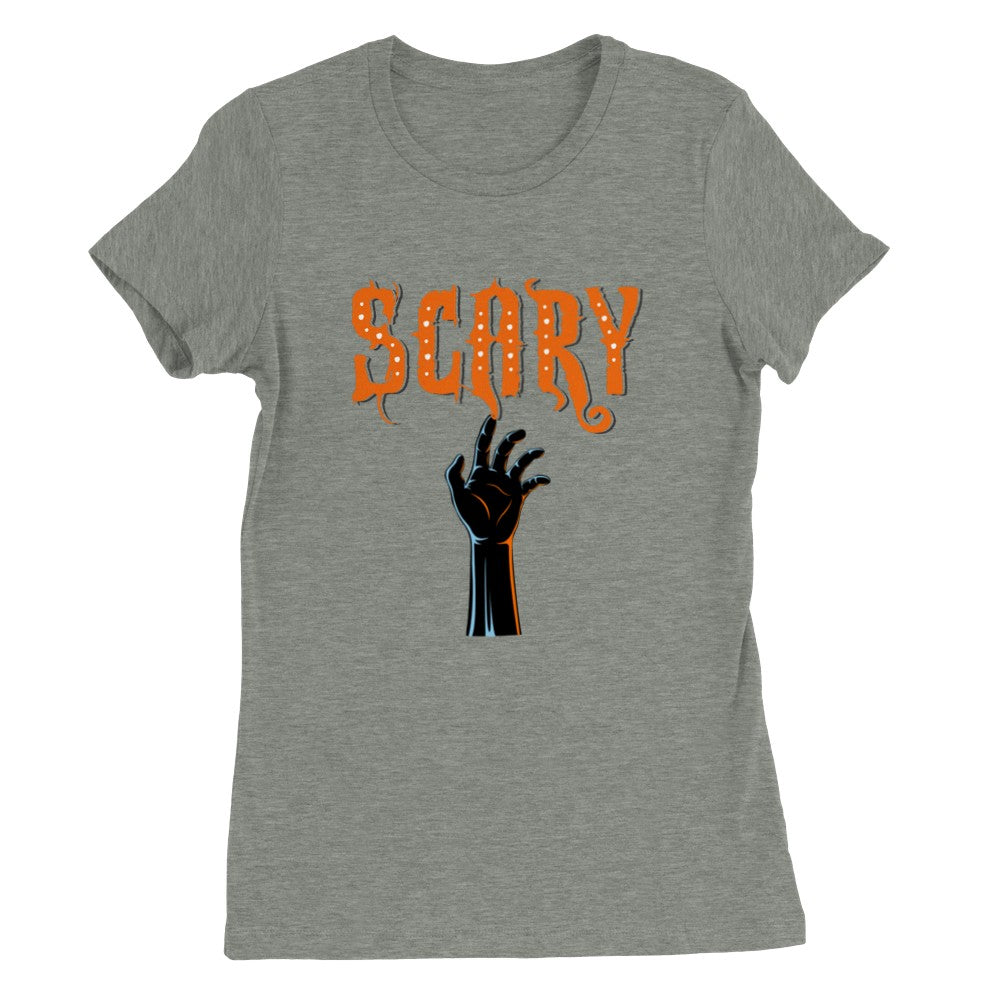 Scary Premium Womens Crewneck T-shirt