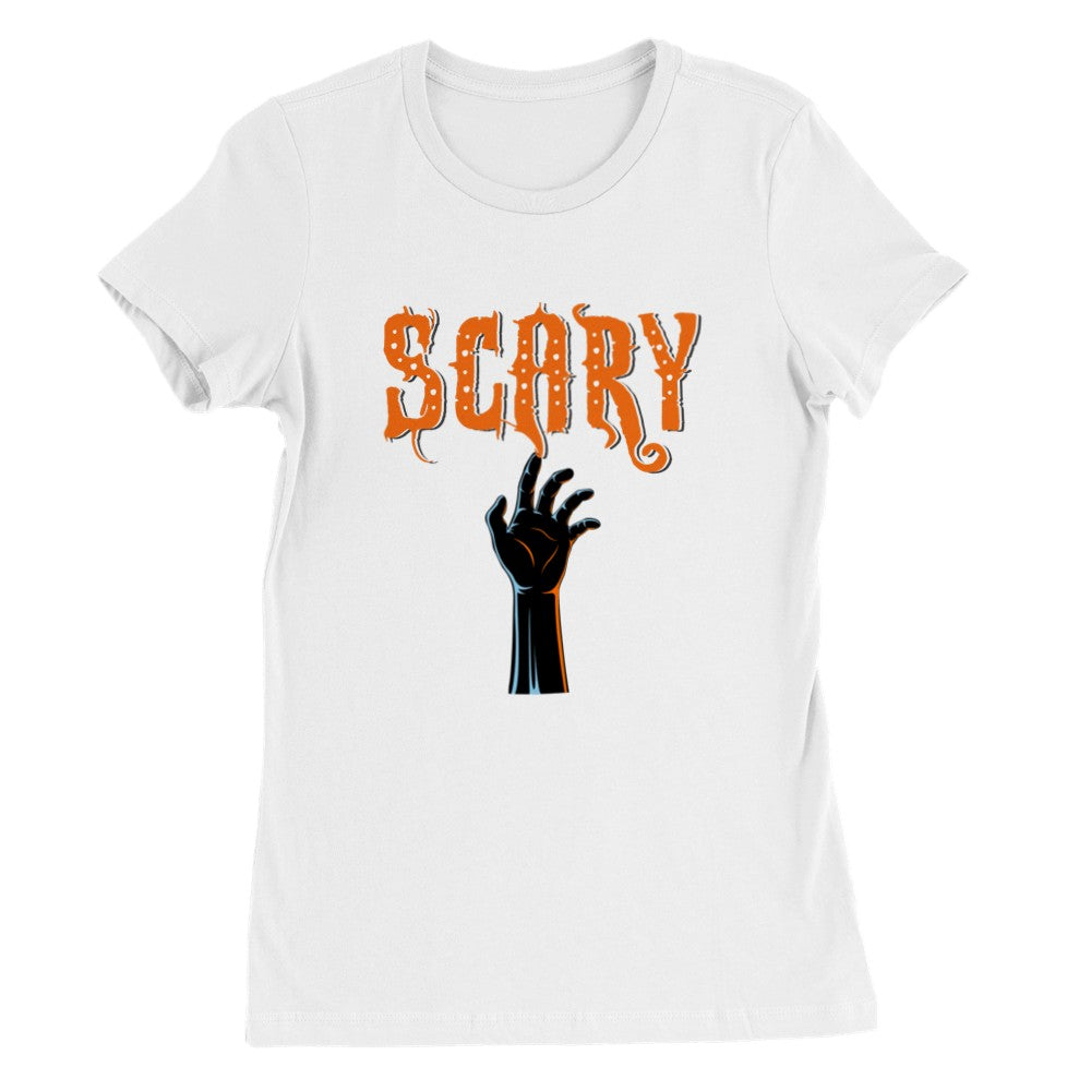 Scary Premium Womens Crewneck T-shirt